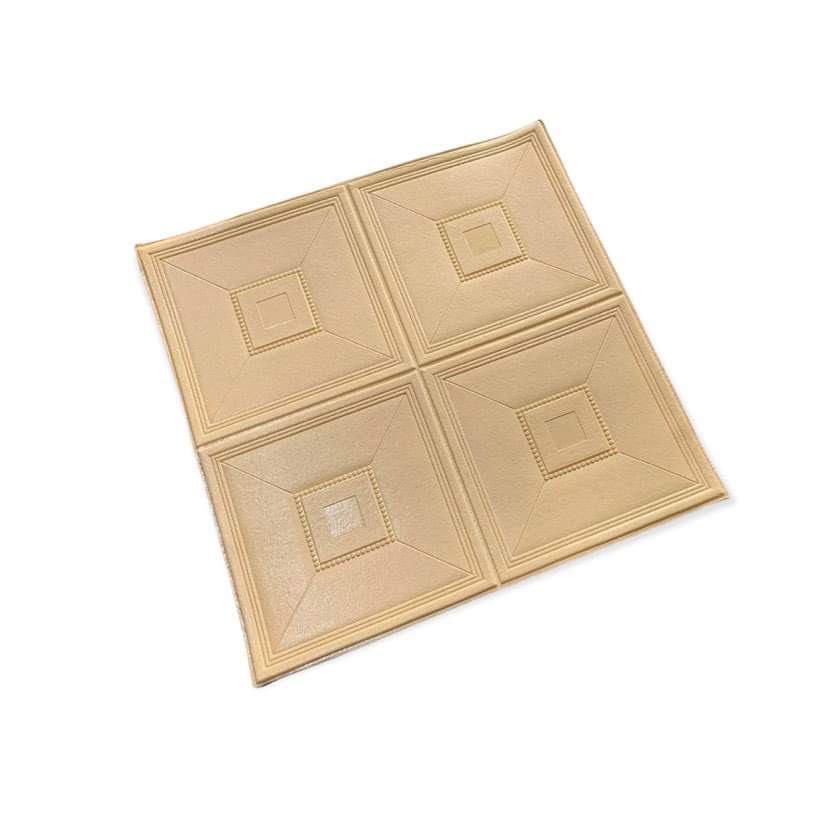 Xốp Dán Tường Giả Da cao Cấp. Khổ 70x70CM