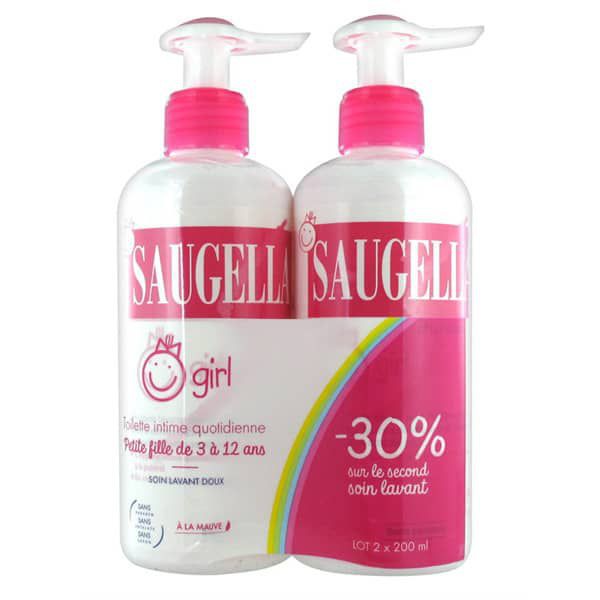 Dung dịch vệ sinh cho bé gái Saugella
