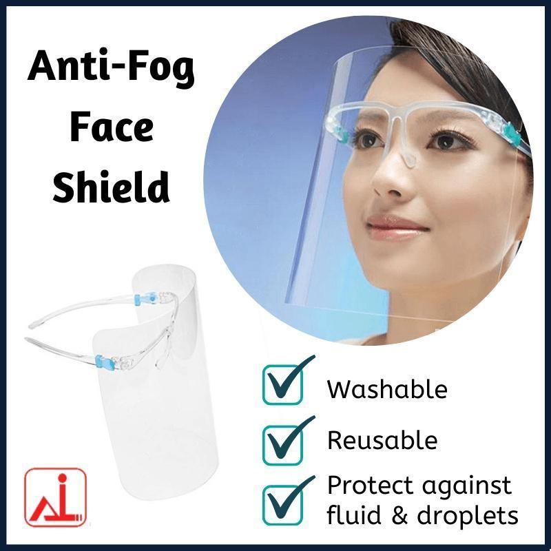 spectacle face shield