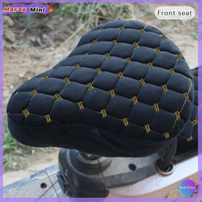 Maraa Electric Bicycle Seat Cover Battery Car Bicycle Universal Seat Cover Comfortable Thickening Cover