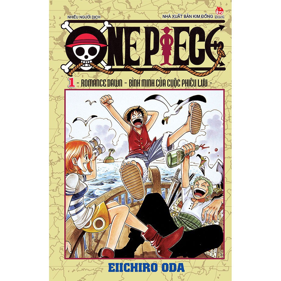 Truyện Lẻ - One Piece - NXB Kim Đồng (Tập 1 - Tập 50 Tái bản)