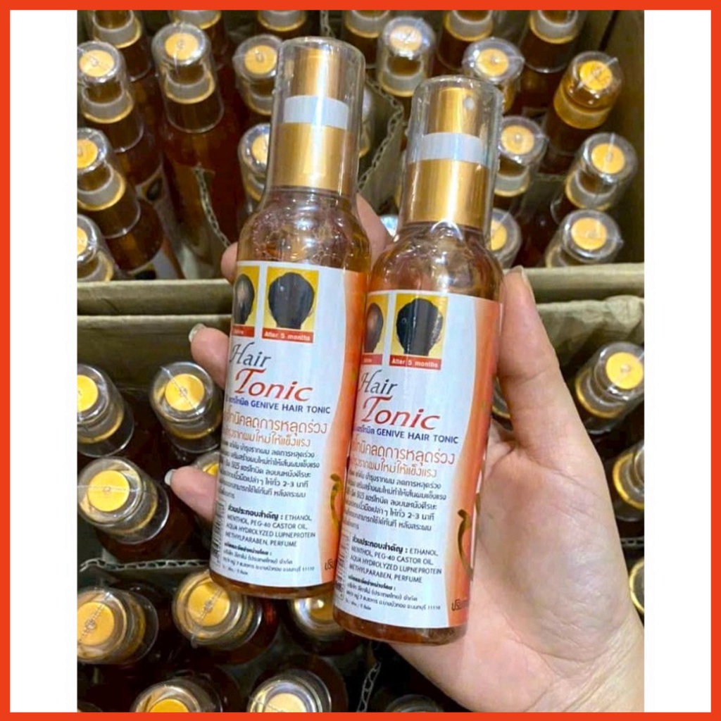 Chai Xịt Kích Mọc Tóc Genive Hair Tonic 120ml Thái
