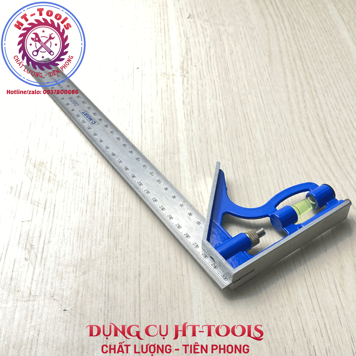 Thước góc thủy Cmart D0016-12