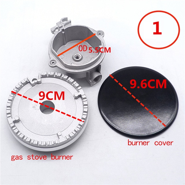 stove oven cooker gas hob burner flame cap burner covers gas burner