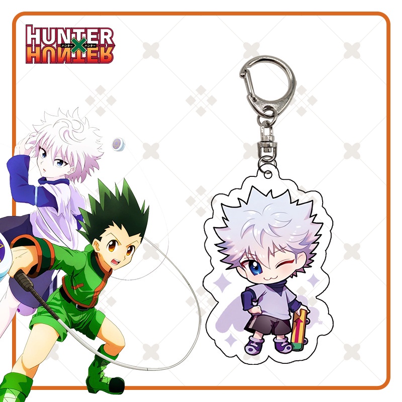 Móc khóa Hunter x Hunter Hunter×Hunter Jackie Yasso Ant King Mặt dây chuyền bằng acrylic