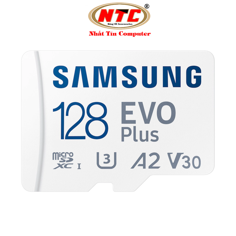 Thẻ nhớ microsdxc samsung evo plus u3 a2 v30 128gb / 64gb r130mb/s w60mb/s v2021 - không box
