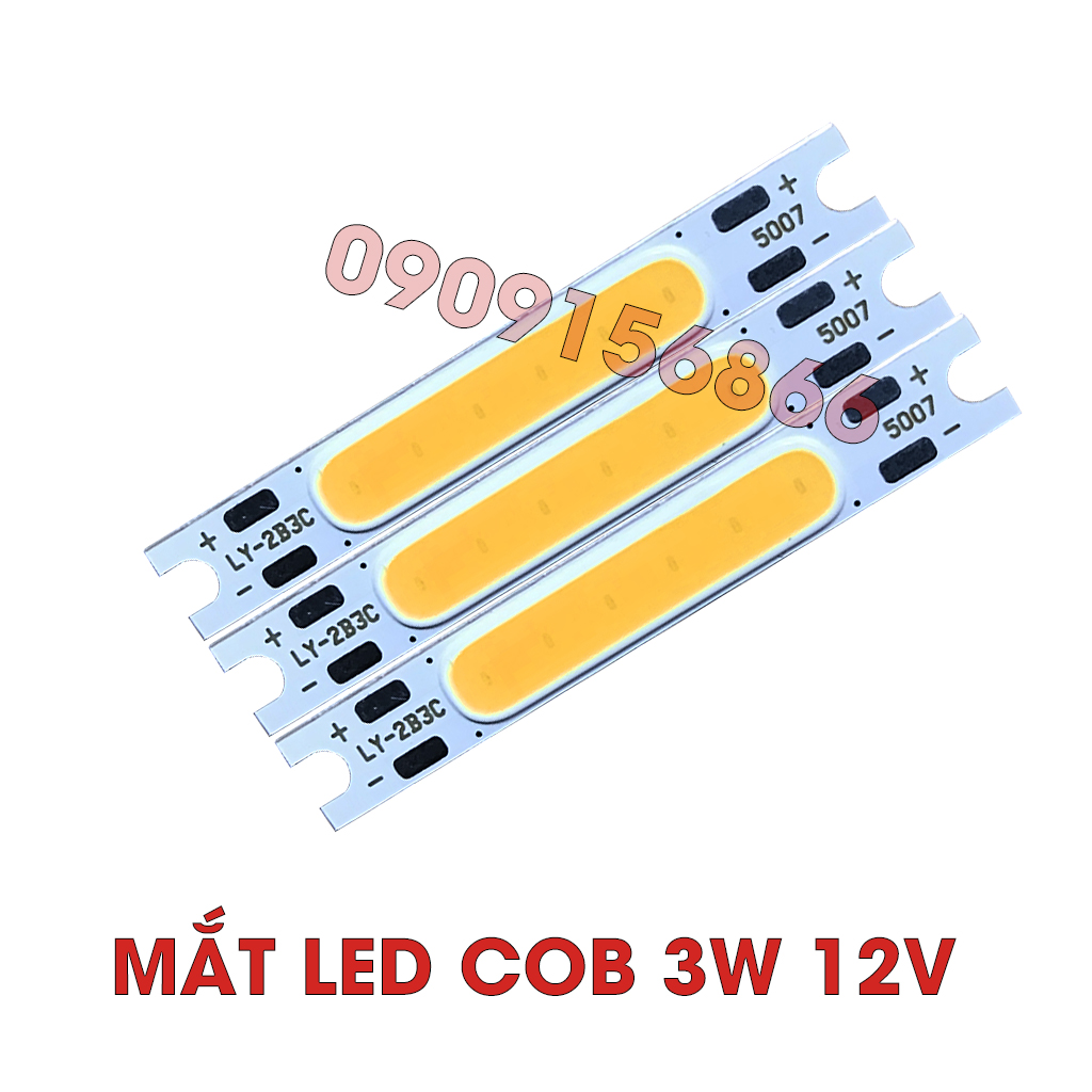 Đèn led cob 12v 3w