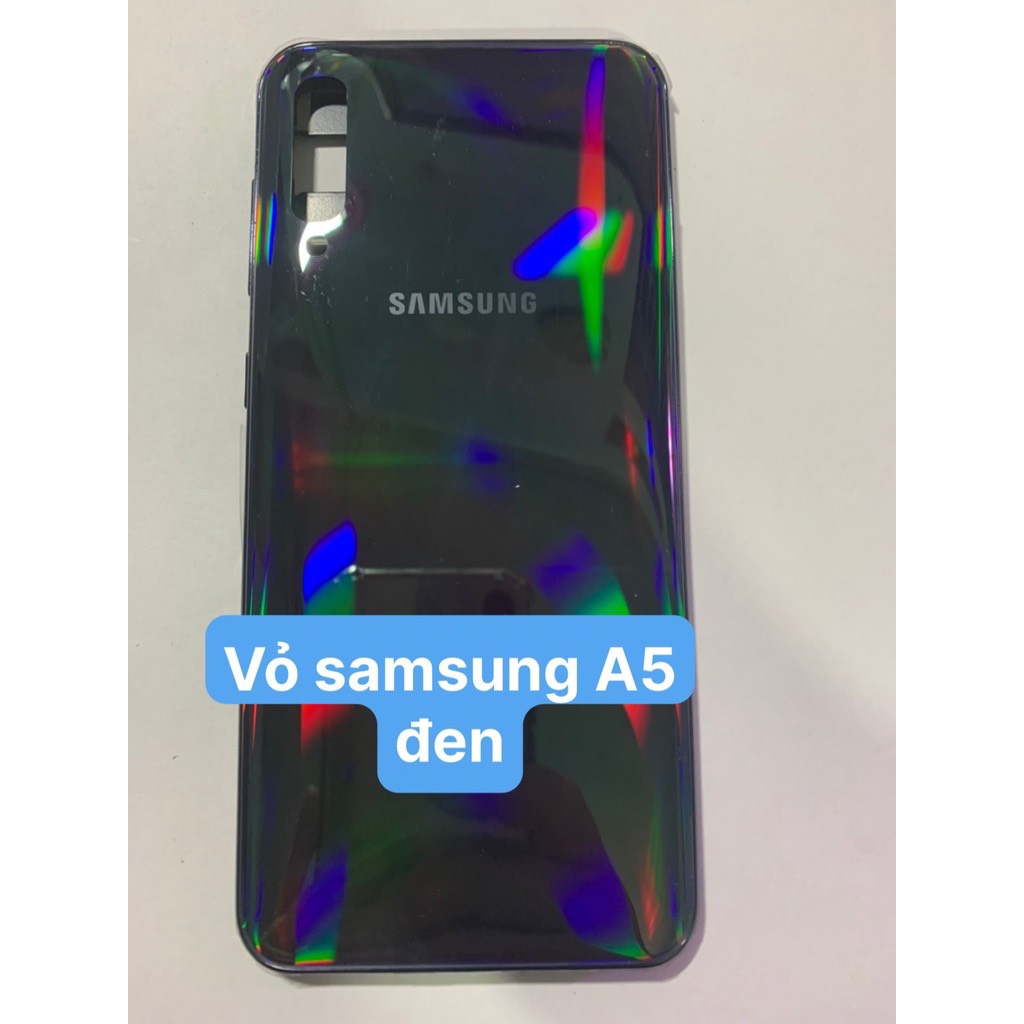Bộ xương vỏ zin new sam sung A50 (GỒM :LƯNG,SƯỜN ,PHÍM BẤM,KÍNH CAM)