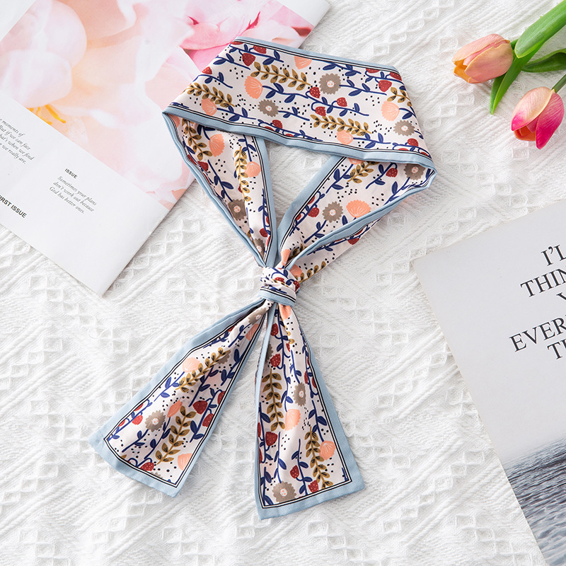 Khăn Turban Lụa Quàng Cổ, Buộc Tóc, Quấn Túi