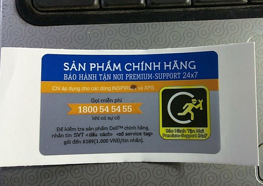 TEM DÁN NHÃN TRANG TRÍ DELL INSPIRON VÀ XPS