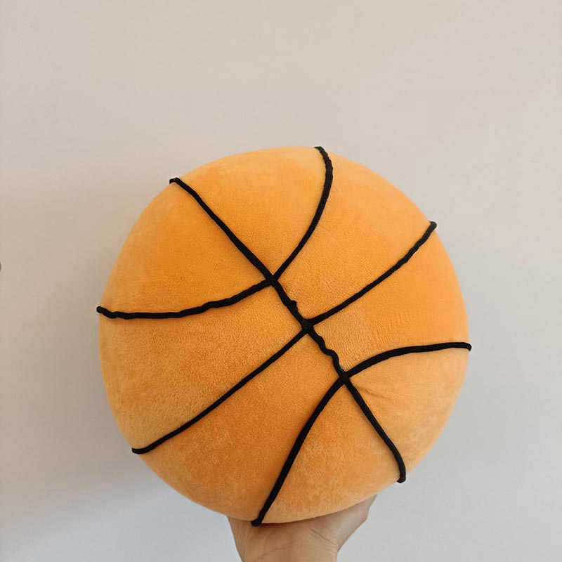 【Trick or Treat Alliance Mall】28cm Funny Ball Plush Toy Basketball Car Home Football Doll Smiley Vent Throw Pillow Funny Gift.