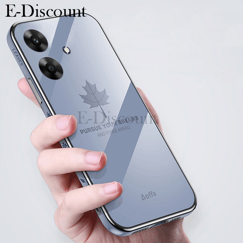 New Phone case Realme Note 60 50 C51 C61 Back cover Screen Dustproof and Anti Drop Maple Leaf Shape For Realme Note 50 Note 60 C63 C61 case.