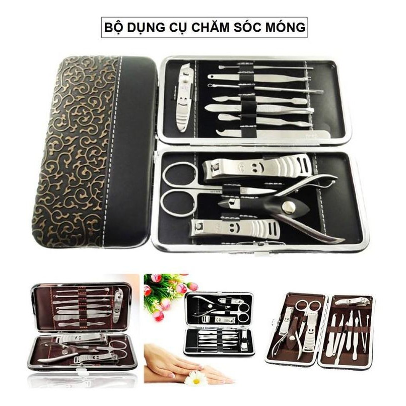 ⛔freeship⛔ bộ kìm bấm móng 12 chi tiết