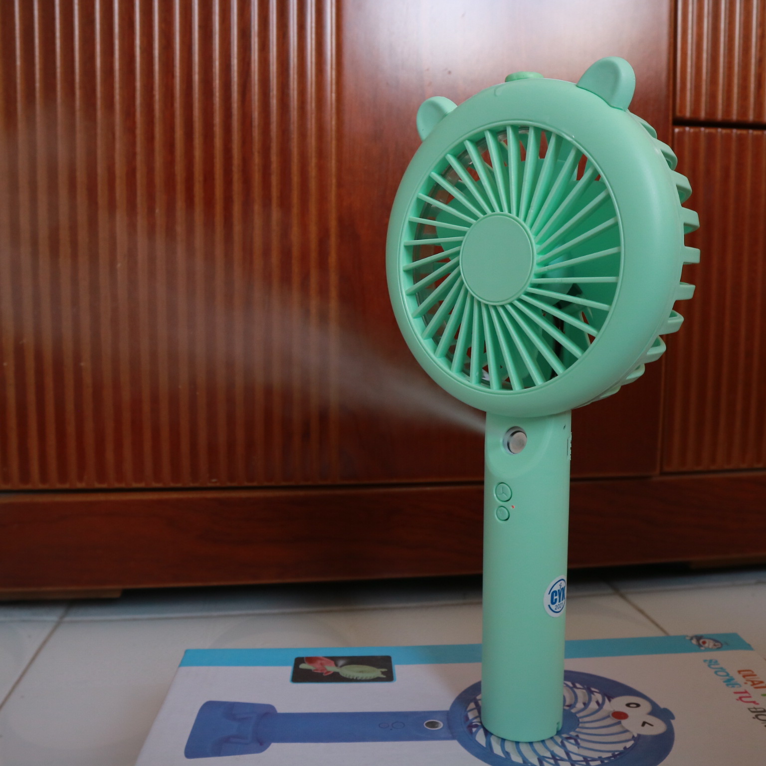 Quạt phun sương mini 3 cấp độ gió