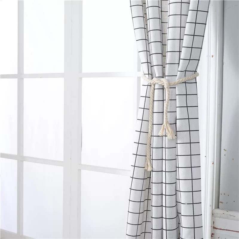 Rèm cửa, rèm kiểu Nhật đa năng loại 2 MẢNH (Đã bao gồm thanh treo rèm)