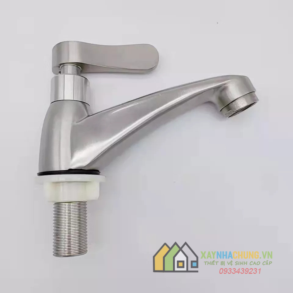 Vòi lavabo inox 304 cao cấp