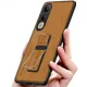 Phone case For Vivo V50 Lite Case Back cover Fluff Hard Cortex Plush Cover with Soft Frame Anti-knock stand Holder For VIVO V50 Lite Cover cases. 