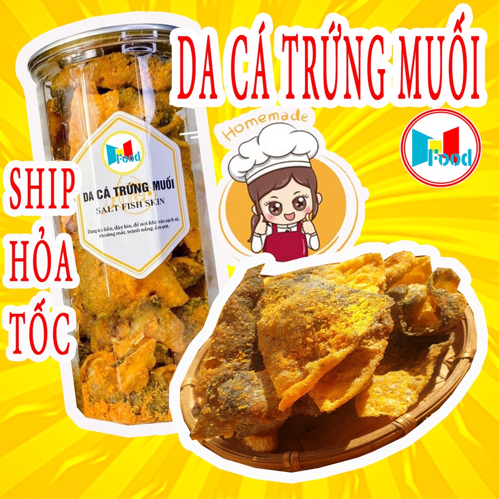 DA CÁ TRỨNG MUỐI SINGAPORE - SIÊU NGON LON 250.GRAM
