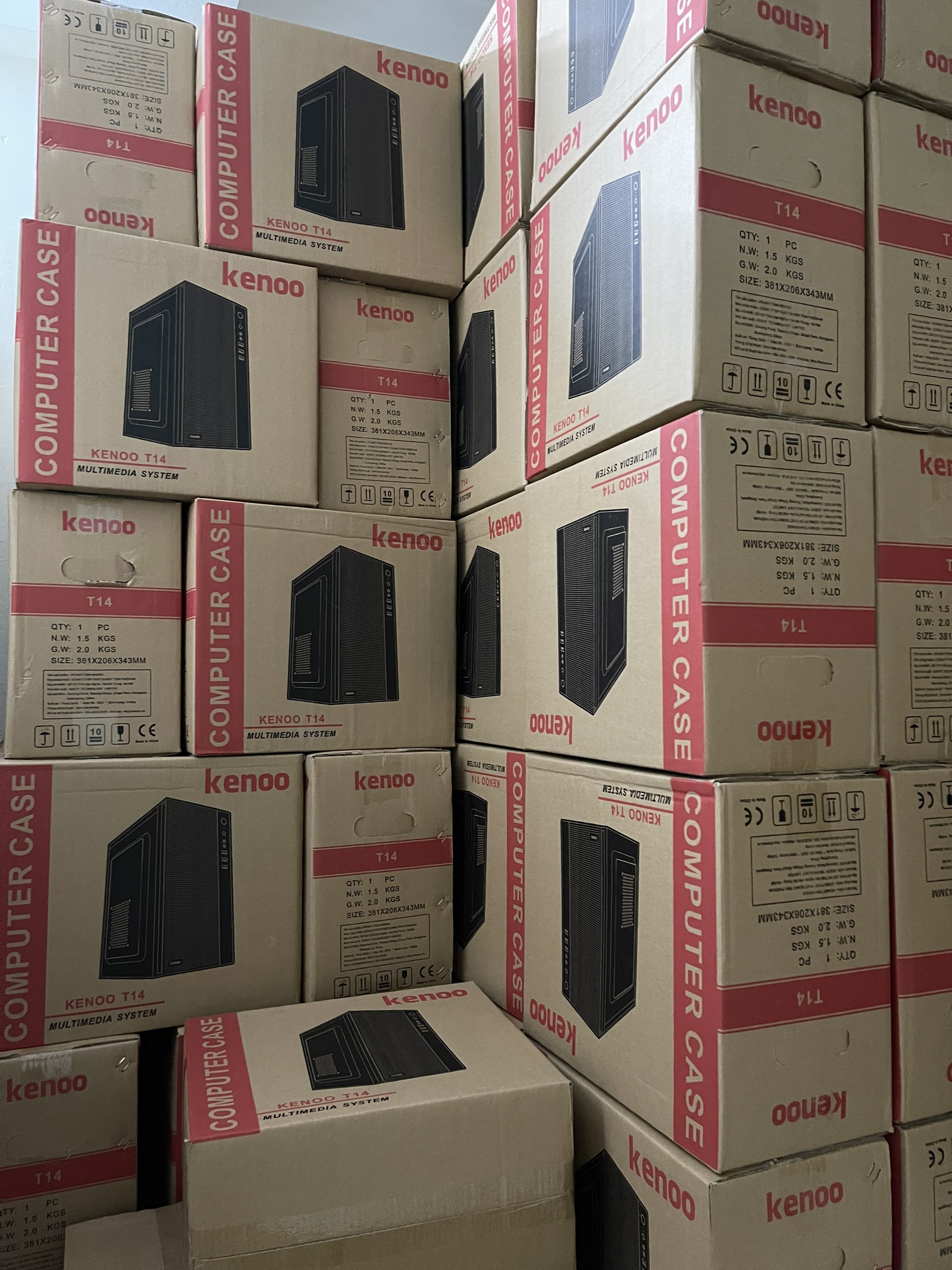 Vỏ case máy tính văn phòng Kenoo T14