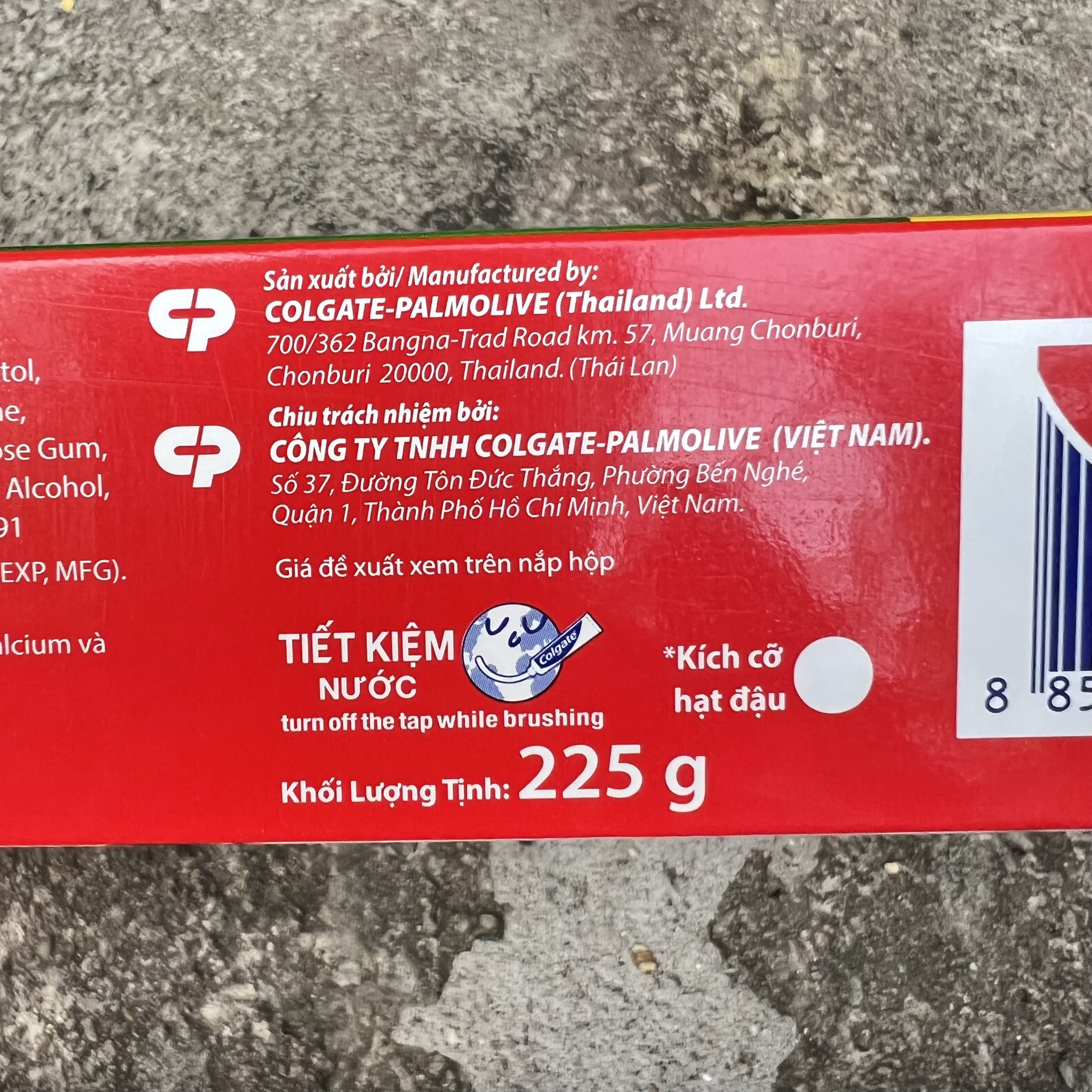 Kem đánh răng Colgate 225g/230g (tặng bàn chải đánh răng lông tơ)