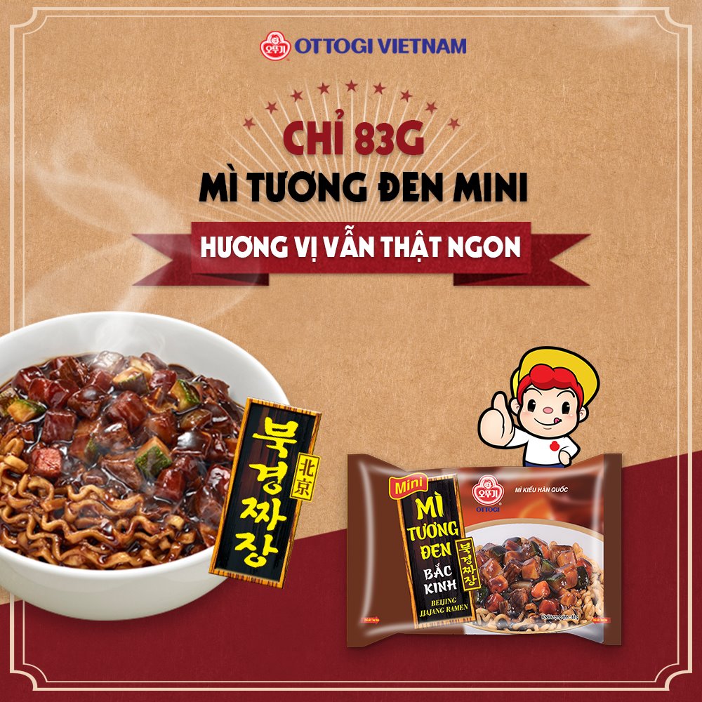 Mì Tương Đen Bắc Kinh Otoki 83g