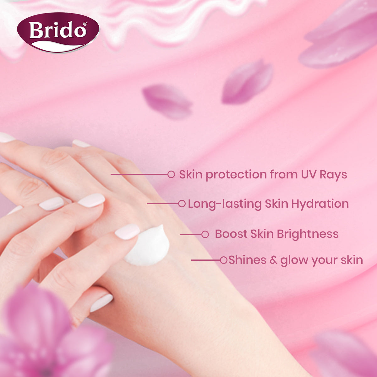 Brido Milk Protein Body Lotion (Extra White & Smooth) - 225ml