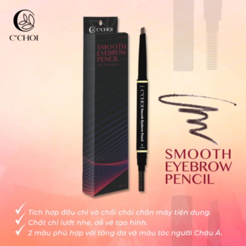 Chì kẻ lông mày mịn C'CHOI - [Vihasu Store]