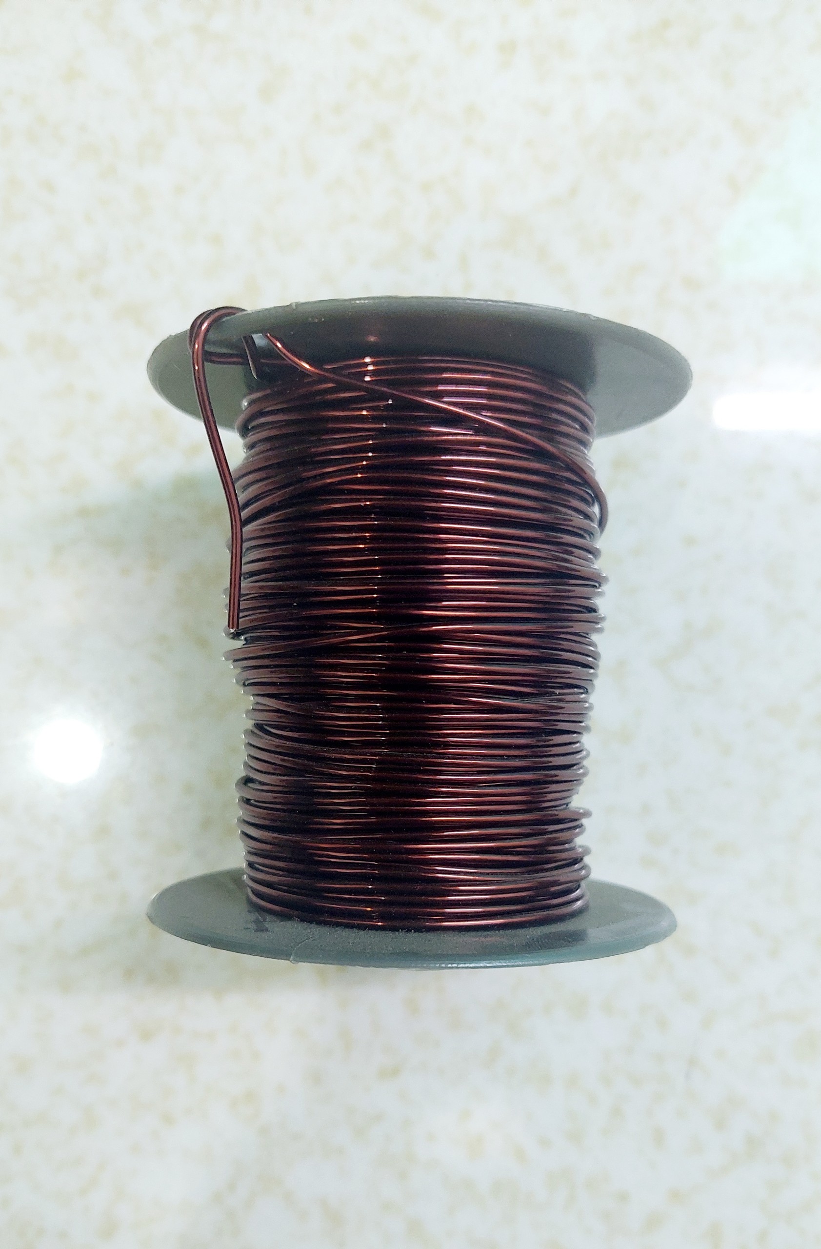 Dây nhôm mạ đồng uốn cây - dây nhôm uốn cành cuộn 200gr