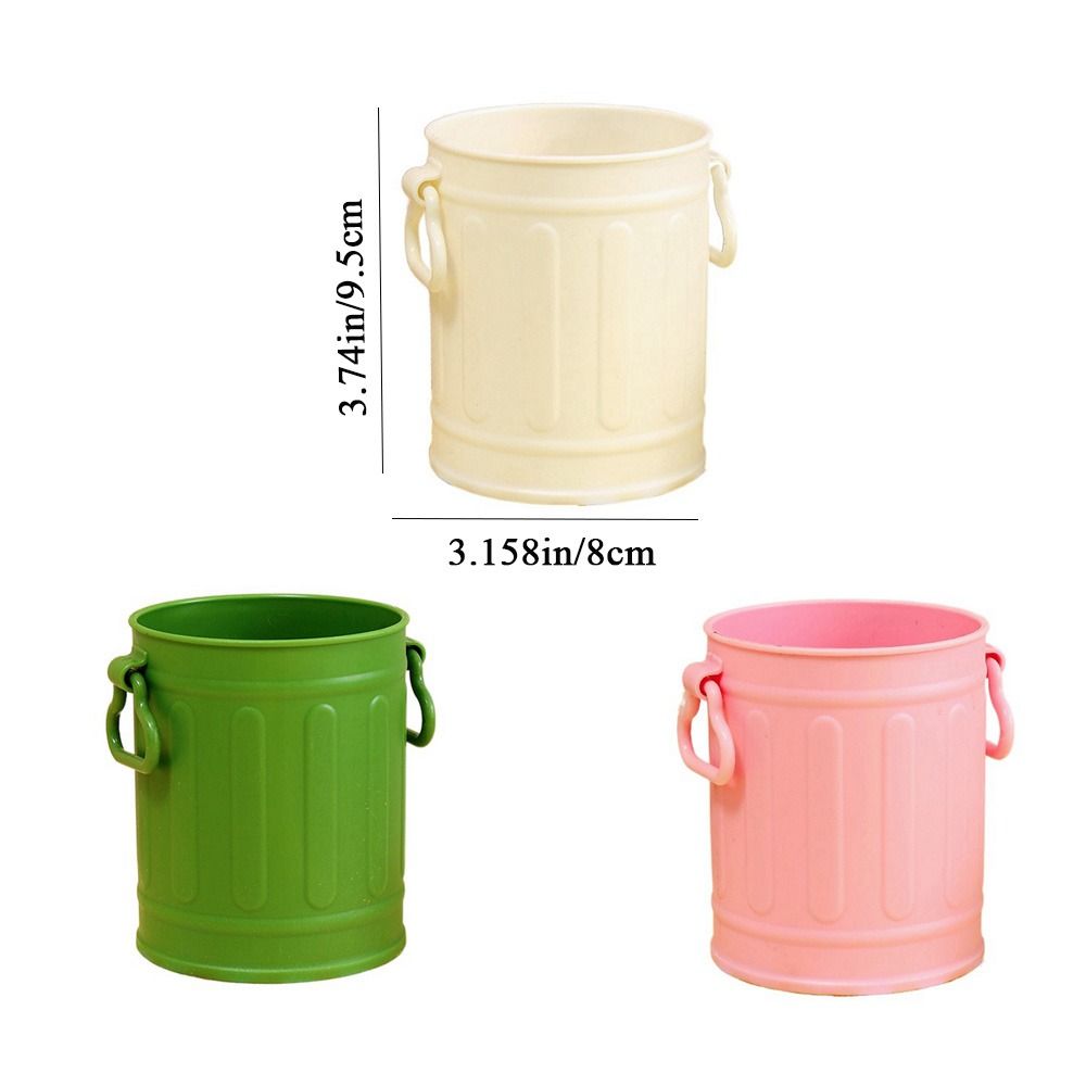 MMLUCK Large Capacity Makeup Brush Pen Organizer Plastic Reusable Pen Storage Container Lovely Cute Simple Pen Holder Desktop