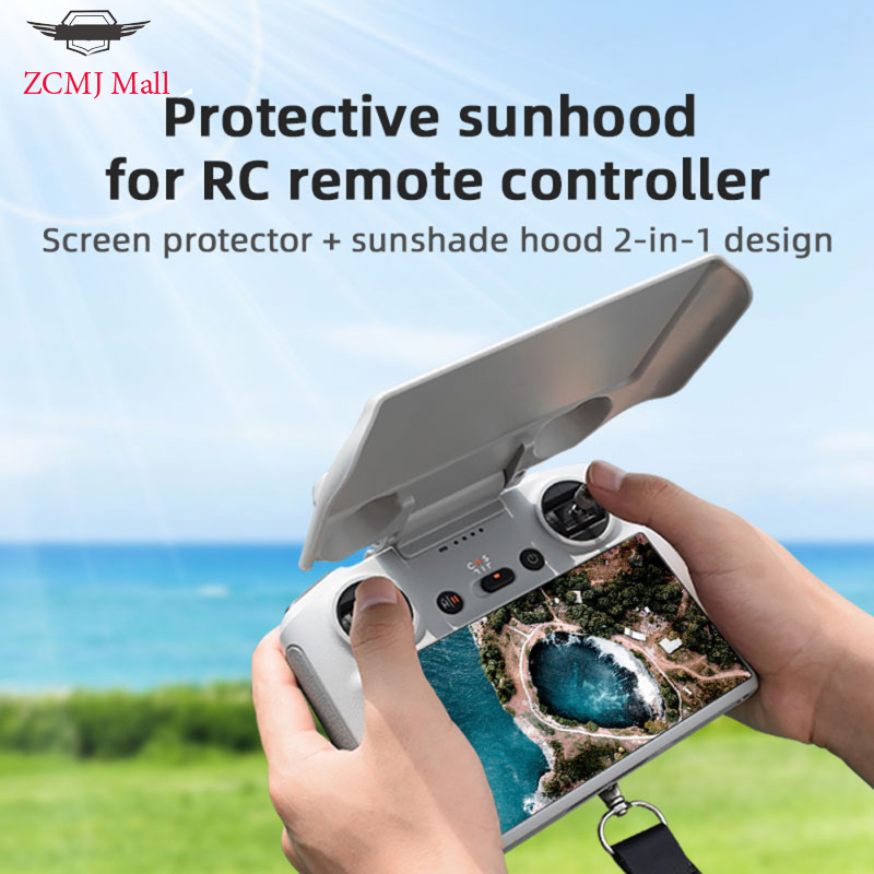 ZCMJ Mall Protective Cover Sun Hood Controller Protector Sunhood Screen Protection Accessories Compatible For DJI Mavic 3 Pro Air 2 RC