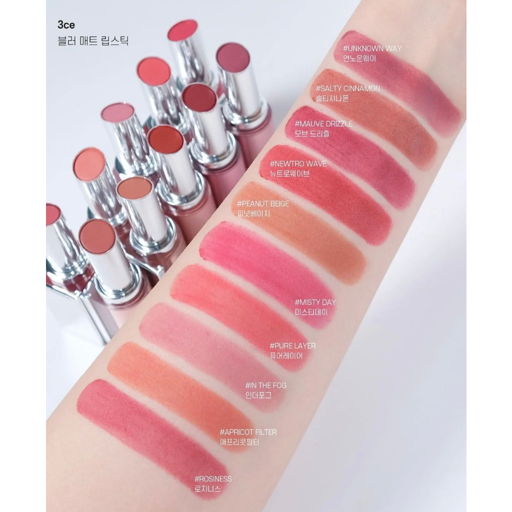 Son thỏi 3CE Blur Matte Lipstick 4g