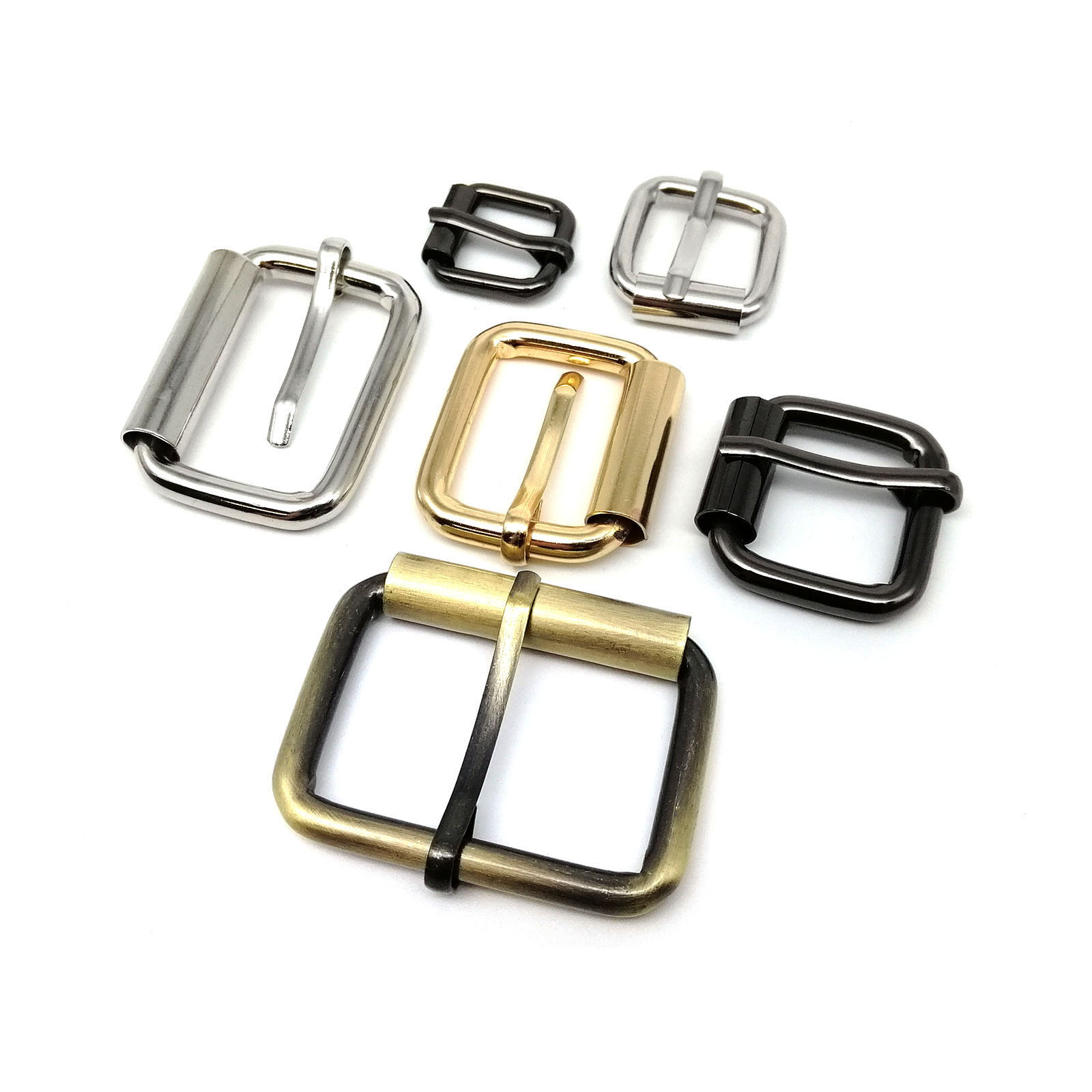 2pcs Metal Heavy Thickened Bag Backpack Shoe Strap Belt Adjust Roller ...