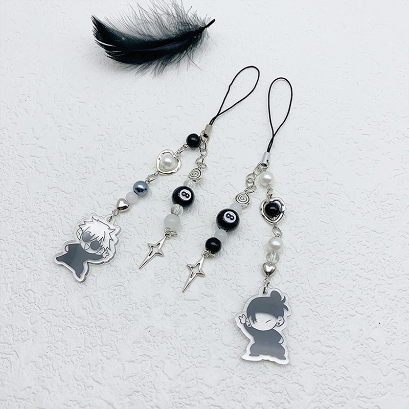 Creative%20Anime%20Gojo%20Geto%20Phone%20Lanyard%20Y2K%20Black%20Beaded%20Cross%20Phone%20Chain%20Fashion%20Mobile%20Phone%20Charm%20For%20Fan%20Gifts%20YAFENG%20-%20Image%202