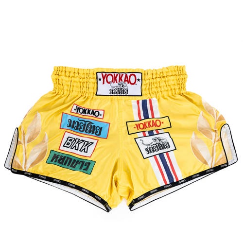 Yokkao Boxing Shorts High Elastic Muay Thai Shorts UFC Sanda Shorts Fighting Training Pant Running Fitness Pants 9oZz