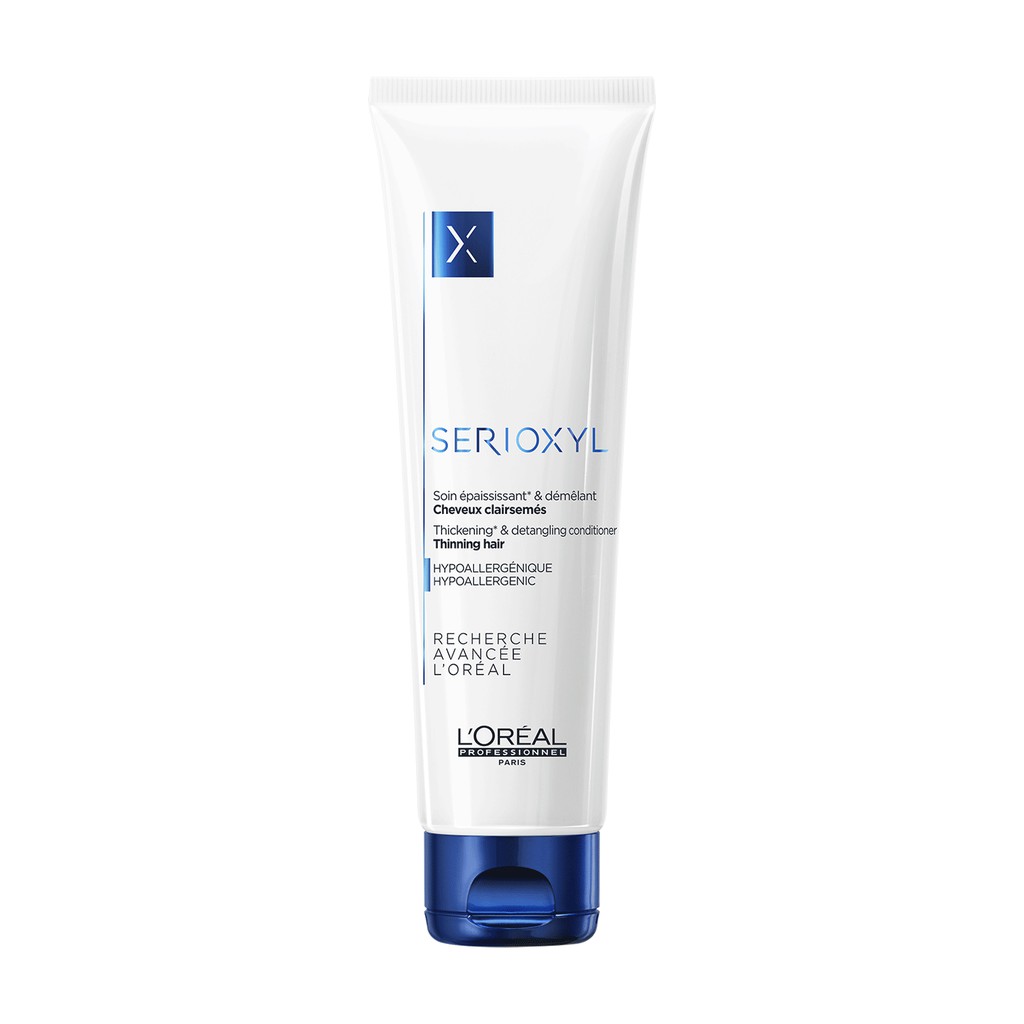 Bộ dầu gội xả cho tóc thưa mảnh rụng L'oreal Serioxyl GlucoBoost Natural Noticeably Thinning hair