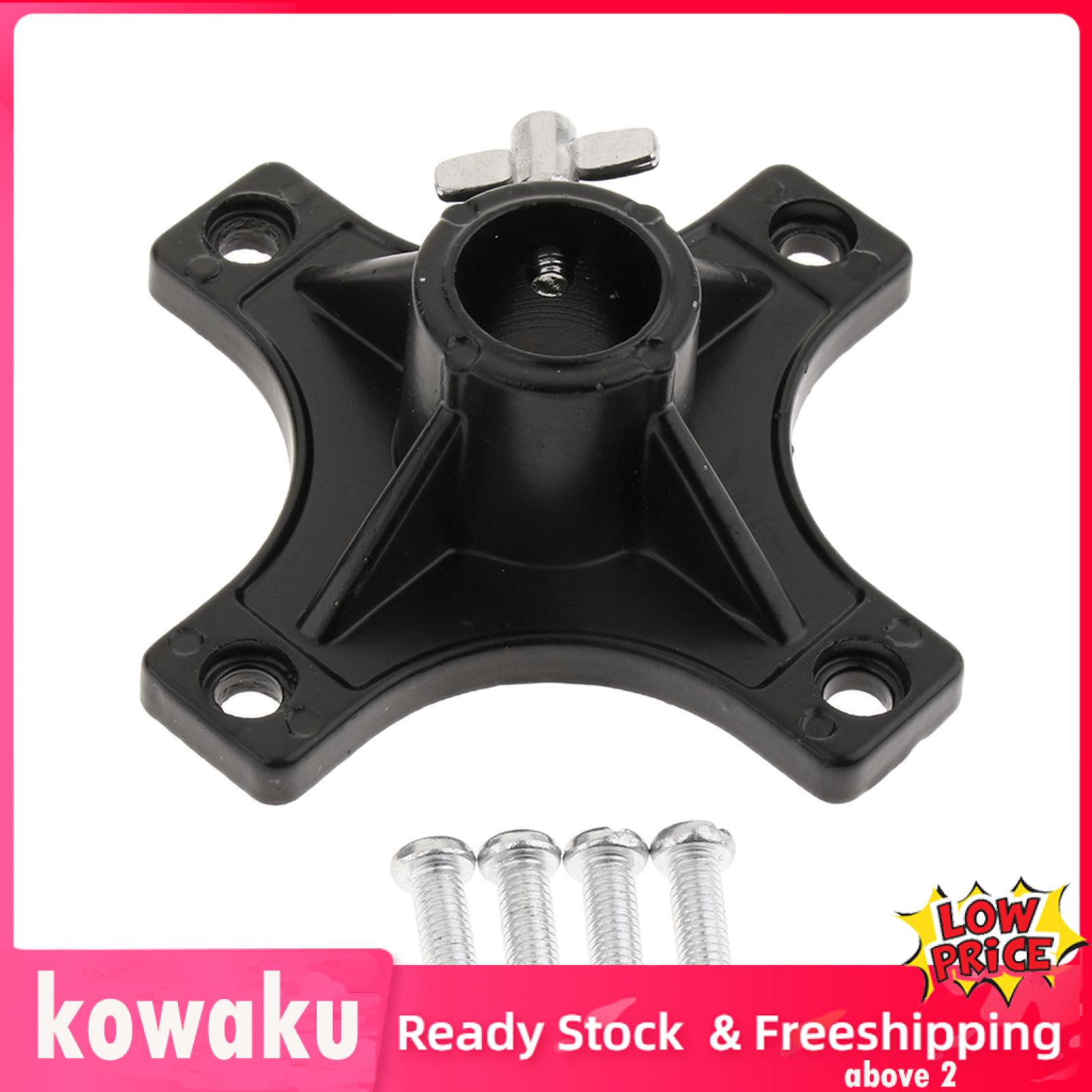 Kowaku Seat Base Mount Plate Extra Drummer Stoolbar Stool Swivel Plate Drum Throne