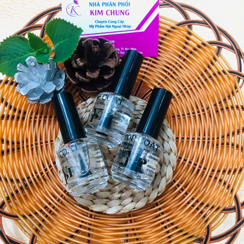 Sơn bóng mau khô Top coat (Bóng trắng, Bóng hồng)