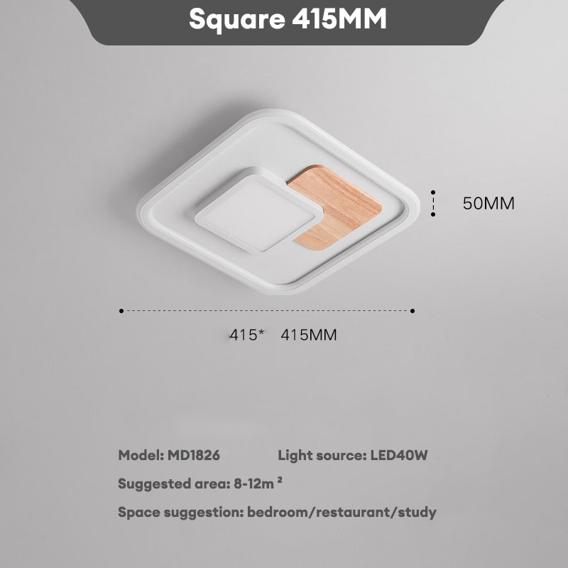 Eye protection ceiling lamp LED modern simple bedroom lamp Nordic living room lamp ultra-thin room lamp smart lamp lighting Ceiling light simple