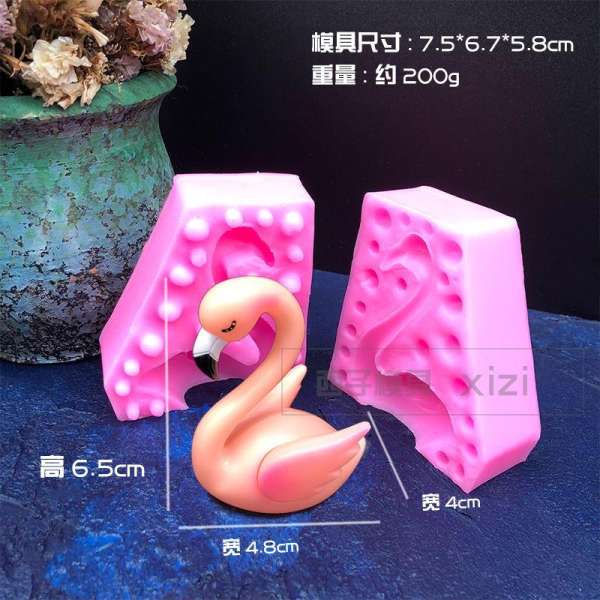 3D Lập Thể Thiên Nga Đôi Silicone Nghệ Thuật Bánh Fondant Chocolate Bộ Tạo Khuôn Hình Ngày Valentine Vật Trang Trí Nhựa Epoxy Bộ Tạo Khuôn Hình