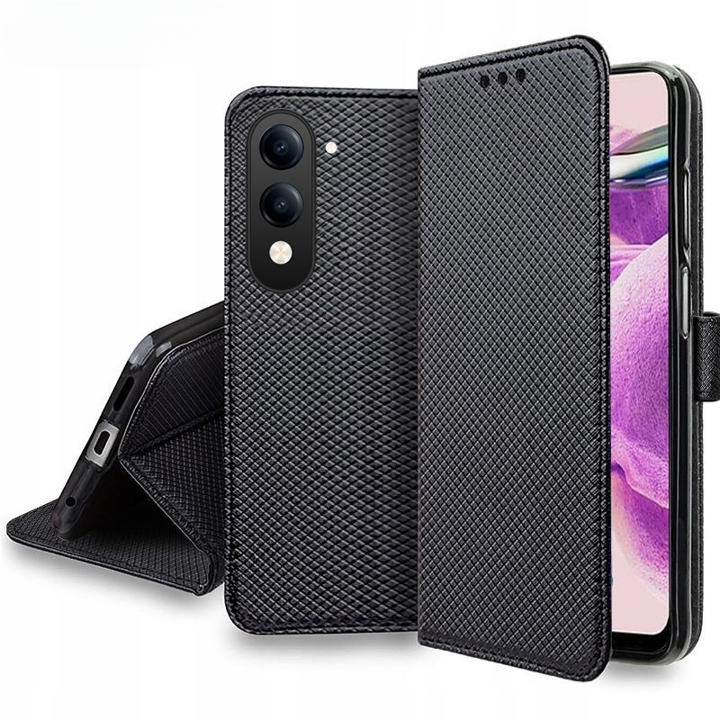 Phone%20Cases%20For%20Vivo%20Y04S%20/%20Y04%20Back%20Case%20Diamond%20Pattern%20Card%20Slot%20Soft%20Silicone%20External%20Leather%20Support%20Function%20Flip%20Cover%20Attraction%20Closure%20for%20Vivo%20Y04S%20/%20Y04%20Case%20-%20Image%202