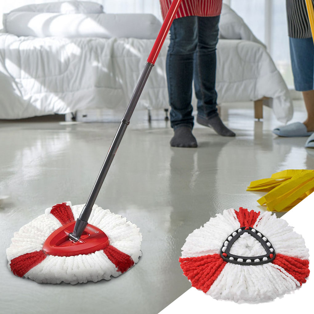 Washable Mop Pad Polyester Reusable Mopping Cloth Replacement for O-cedar Vileda