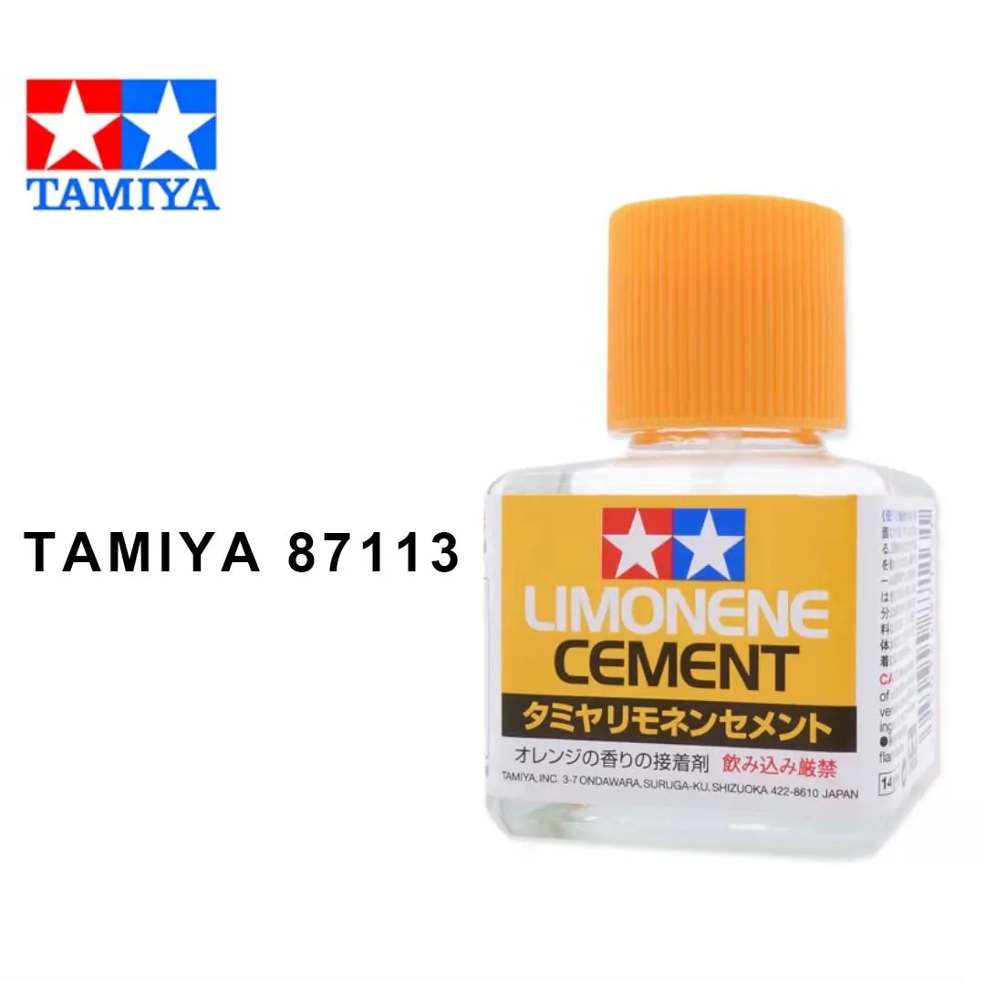 Tamiya Limonene Extra Thin Quick Setting ABS Cement Glue For DIY Military  Plastic Doll Craft Ship Tank Soldier Model Kit Tools