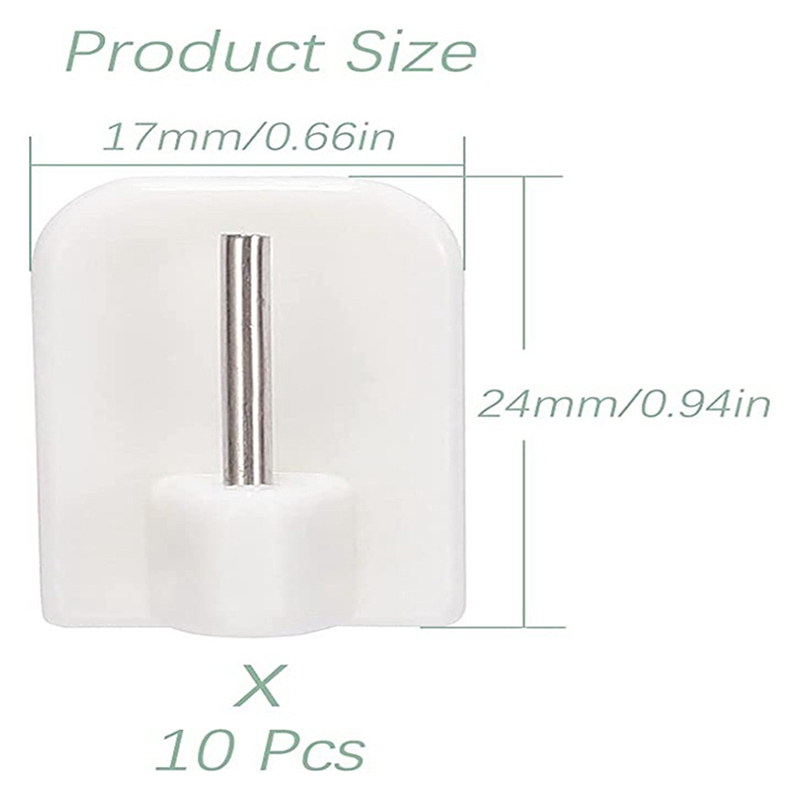 10pcs%20Adhesive%20Hook%20For%20Curtain%20Rod%20Rear%20Door%20Storage%20Rack%20Window%20Self%20Adhesive%20Hanging%20Hook%20Key%20Holder%20Bathroom%20Towel%20Hanger%20Dounp%20-%20Image%202
