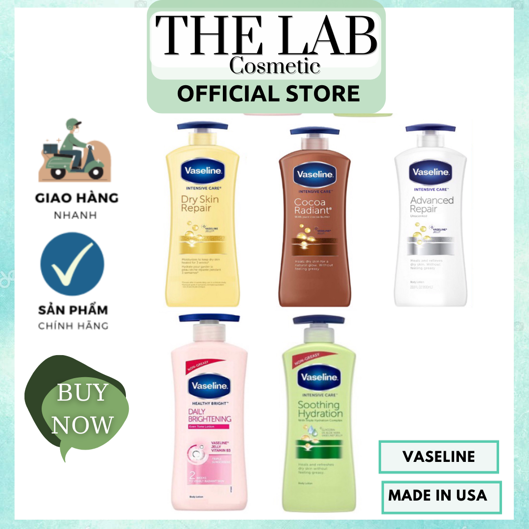 [Size 725ml]Sữa Dưỡng Thể Vaseline HEALTHY WHITE UV LIGHTENING