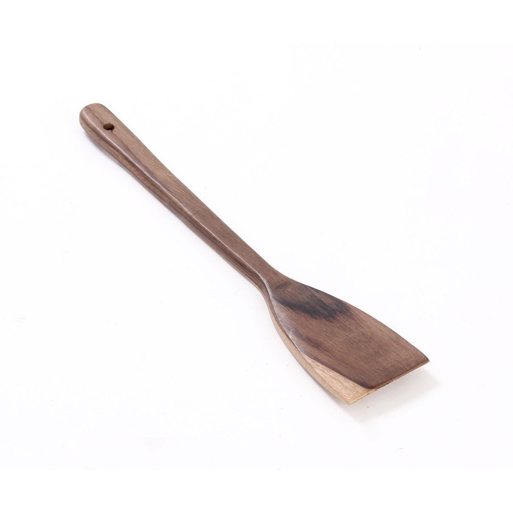 Sodet Lancip Kayu Mahoni 36 X 6.5 CM Wooden Spatula Tidak Mudah