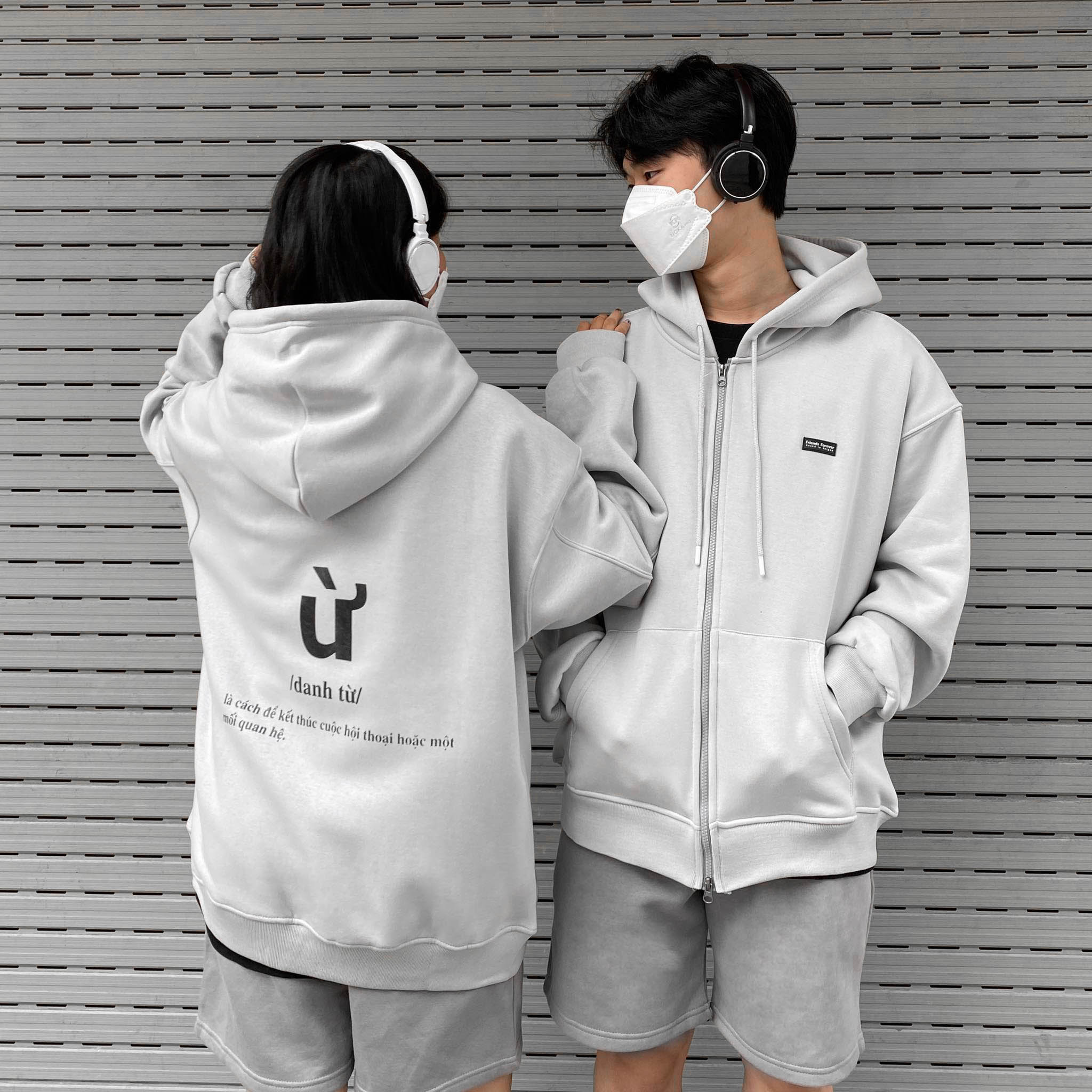 ÁO KHOÁC FF OVERSIZE ZIP HOODIE Ừ