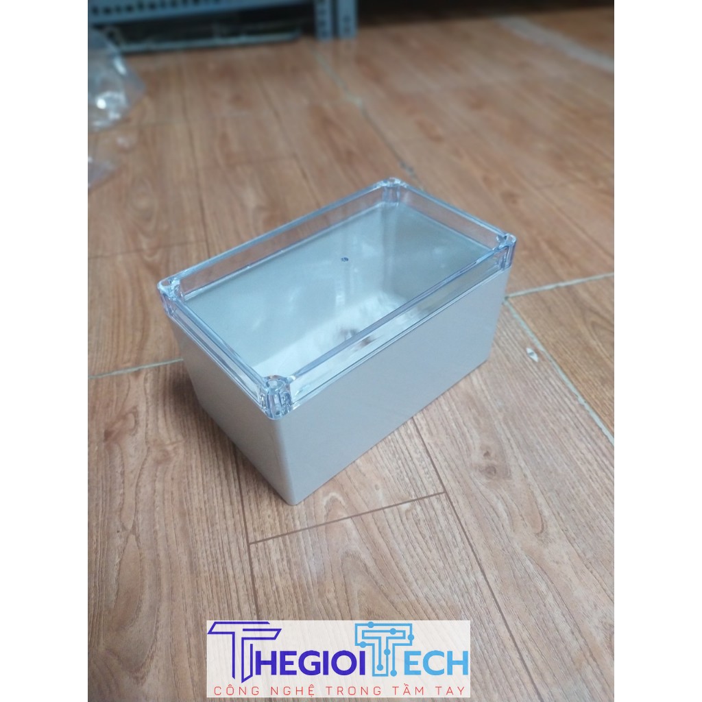 Hộp 200x120x110mm kèm ốc vít và ron chống nước- Hộp nhựa đựng mạch điện tử