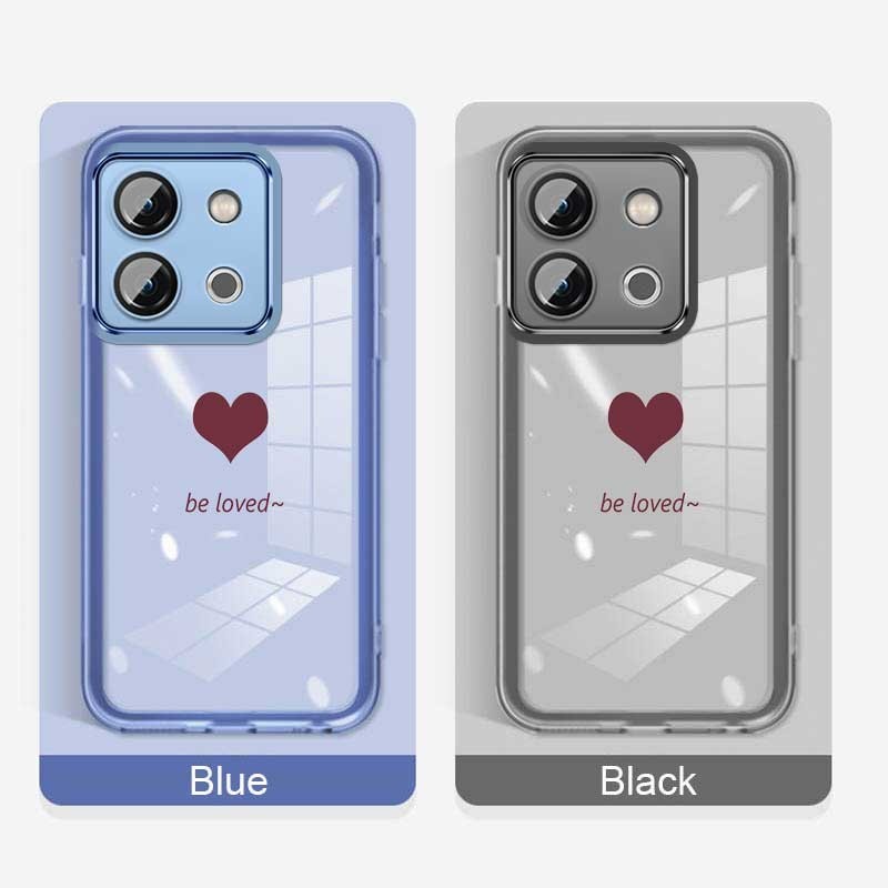 Vivo Y28 Y18 Y18s VivoY28 Luxury Cute Love Heart Casing Clear Candy Silicon Case Camera Protector Back TPU Soft Case Cover. 
