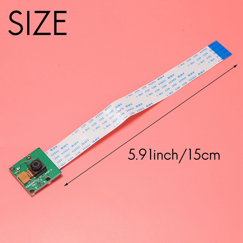Camera Module Board 5MP Webcam for Raspberry Pi Zero W/Zero/ Raspberry Pi 3 Model B /4B