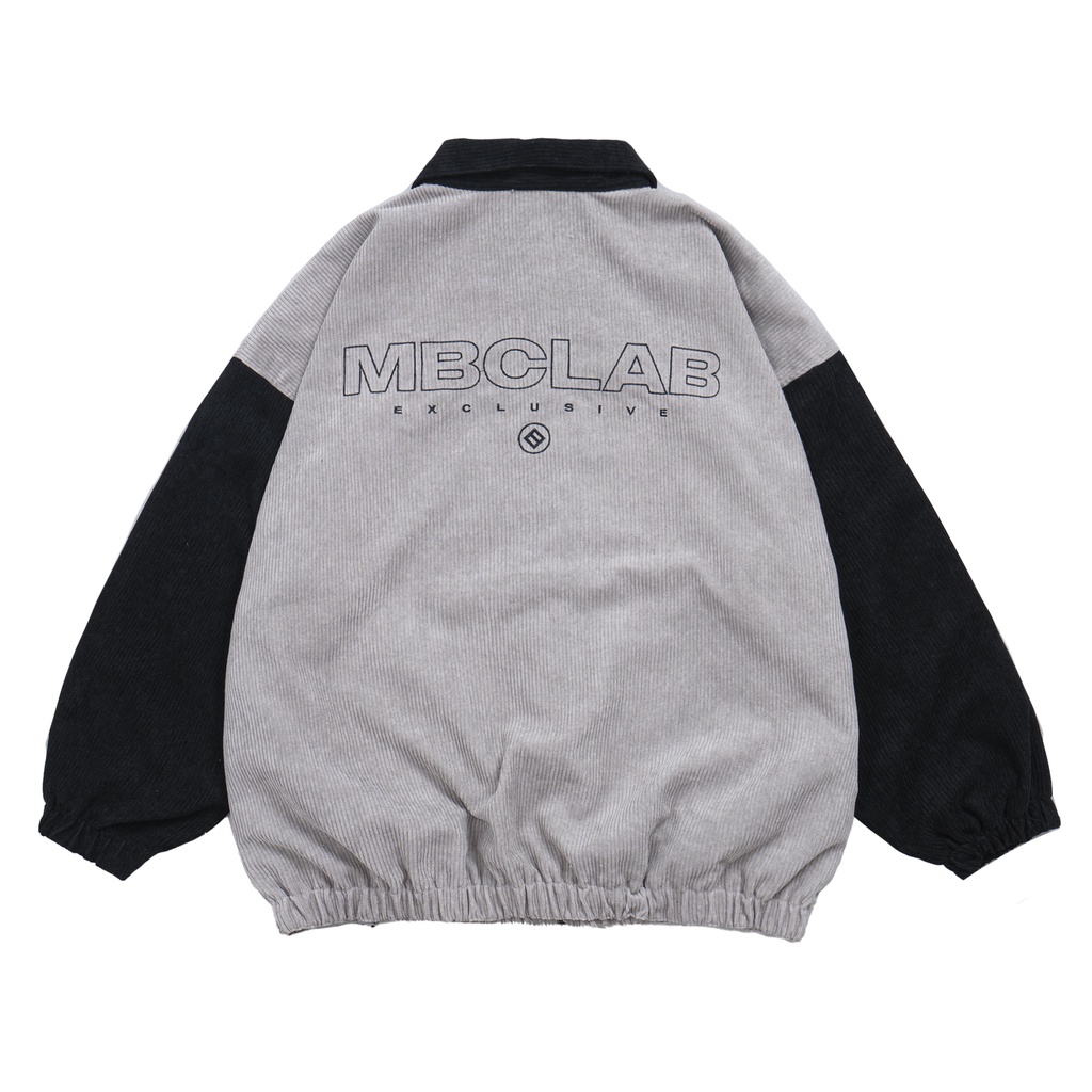 Áo Khoác MBC Corduroy Exclusive Jacket - Xám/Đen